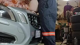 bellajames pays mechanic with pussy