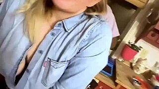 My slutty British girlfriend uses toys for horny fun