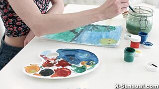 Wow, Look At Riley Jorden In X-Sensual, Her Shaved Pussy Licked And Fucked Doggy Style!