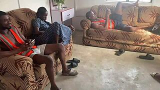 a gist with my long time colleagues moaning sexy 4some 😍