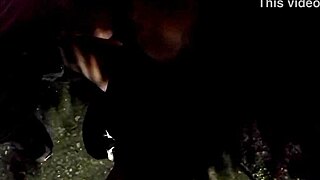 cheating wife sucked in park