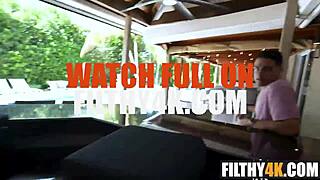 Stepmom's husband can't perform, so she seeks Leo Valentino's help with Raven Thick.