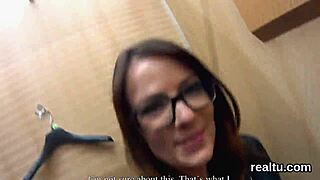 Glamorous Czech Girl Teased In Mall Nailed In Pov