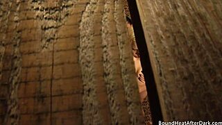 Big Ass Lesbian Slave Feels Intense Pleasure Masturbating While Watching Mistress.