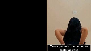 De shortinho socado e rebolando gostoso pra vocês, big ass creampie with prostitute.