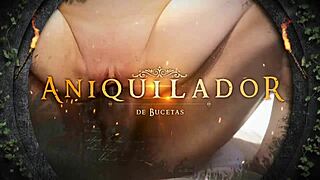 My naughty neighbor came to shower in my apartment just to give me her pussy and ass.