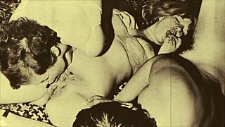 Wonderful World Of Vintage Pornography Threesomes With Hairy Pussies