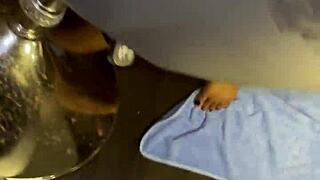 Messy Anal Fuck In The Living Room