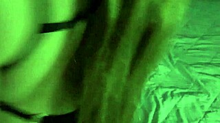 Blonde amateur gets bent over in missionary with handjob and orgasm during pov homemade photoshoot