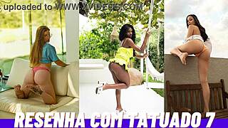 Brazilian prostitute assfucks tattooed guy