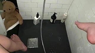 Wow, That Arab Escort Masturbating In The Shower!