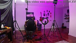 Behind Scenes: Alice Drummond Loves Cock in Ass and Pussy at Mattos Movies