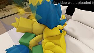 Pasangan furry kongkek dalam rumah Roblox