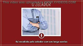 fodendo com o zelador