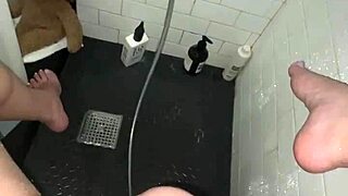 Wow, That Arab Escort Masturbating In The Shower!