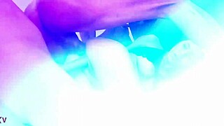 latina girl takes double penetration with piss and anal