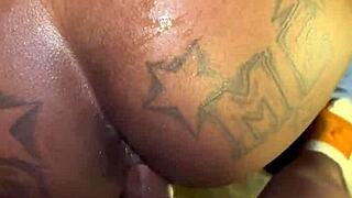 Messy Anal Fuck In The Living Room