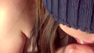 skater chick gets handful of cum in dirty session