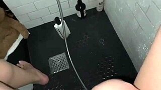 Wow, That Arab Escort Masturbating In The Shower!