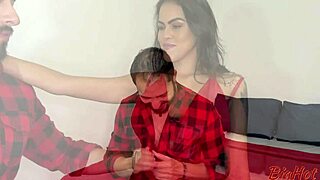 Latina Rides Sister's Boyfriend's Big Cock!