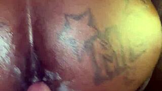 Messy Anal Fuck In The Living Room