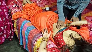 Cute saree bhabhi naughty with devar, rough anal after ice