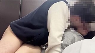 skinny hot college girl shakes her ass on my cock until i cum moaning loudly