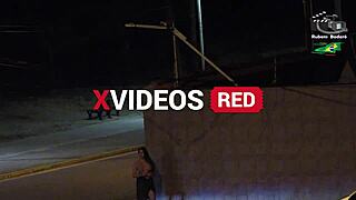 Couple Caught Naked On Beach Security Cam