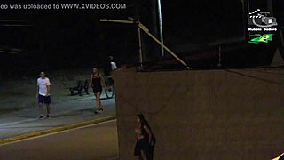 Couple Caught Naked On Beach Security Cam