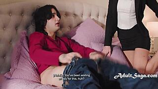 Caught Boyfriend Jerking into a Condom Felt Jealous