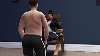 two mistresses dominate and submit their young boyfriend in full story