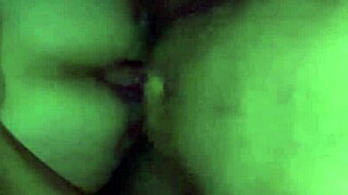 the neighbor and i sneak around quietly.