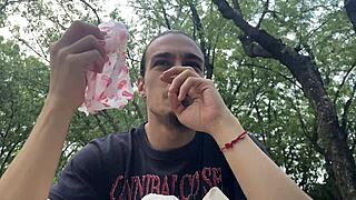 I found my guy hiding and we end up making love