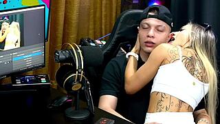 Bianca demarchi shows her body and bites ruan's ear