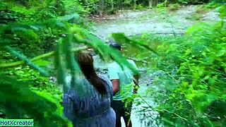 Young Indian Girl Enjoys Fantasy Sex in the Jungle