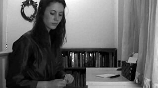 what's up with this sexy psycho girl taking a steamy shower?