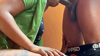 Fucking with monster cock in work bathroom, deepthroat wet natural tits