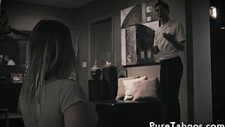 Not daughter stepsister seduces stepbro erotically.