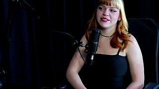 Brother saw blonde's lingerie photos, prefers medium dick, frustrated starting, meets Middy in sheer red for group sex