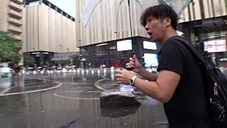 Z-generation gal with H-cup tits in hardcore creampie party