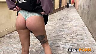 41 years old Spanish cougar Lara Croft makes an unforgettable porn debut