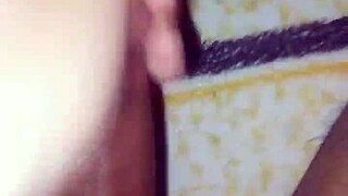 two toys fucking together, cum flowing out. asian arab sex fun?