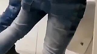 giving ass in school bathroom to two teachers