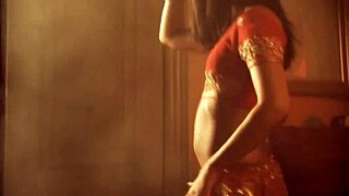 Does a woman's touch while undressing and dancing make you happy?