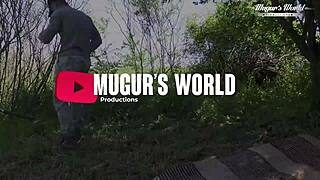 Behind the Scenes: Black Anamary Gets Fucked Outdoor With Friends Watching