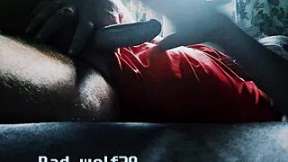 Bad Wolf28 Strokes His Penis For Urination And Intercourse Pleasure - Watch Him Masturbate Outdoors!