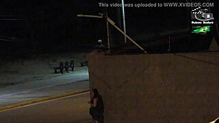 Couple Caught Naked On Beach Security Cam