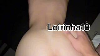 amateur with hot blonde in motel