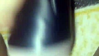 two toys fucking together, cum flowing out. asian arab sex fun?