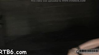 I gave lusty babe stormy caning in bondage game